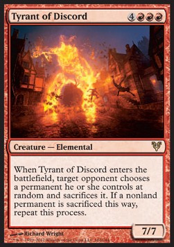 Tyrant of Discord AVR-162 Rare Excellent Englisch