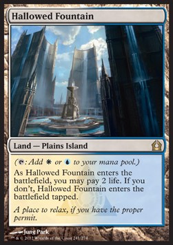 Hallowed Fountain RTR-241 Rare Excellent Englisch