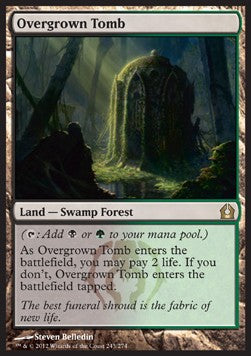 Overgrown Tomb RTR-243 Rare Good Englisch