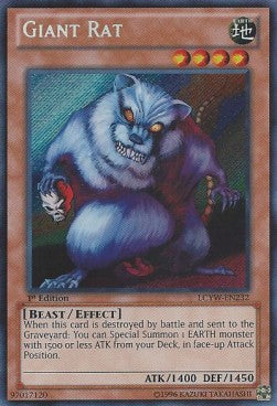 Riesenratte LCYW-232 Secret Rare Poor Deutsch 1. Auflage