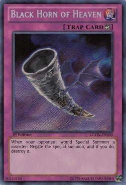 Black Horn of Heaven LCYW-300 Secret Rare Excellent Englisch