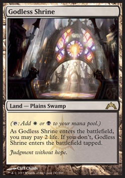 Godless Shrine GTC-242 Rare Light Played Englisch