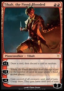 Tibalt, the Fiend-Blooded DDK-41 Mythic Poor Englisch Foil