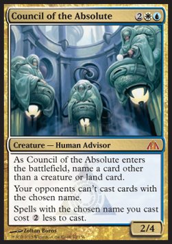 Rat des Absoluten DGM-62 Mythic Excellent Deutsch Foil