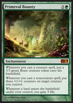 Primeval Bounty M14-190 Mythic Light Played Englisch