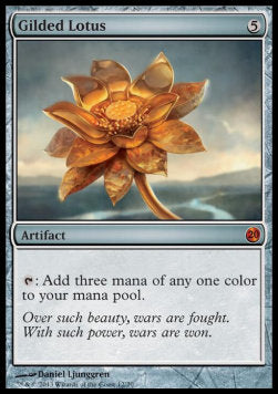 Gilded Lotus V13-12 Mythic Light Played Englisch Foil