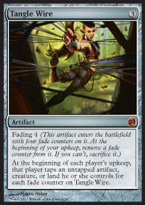 Tangle Wire V13-8 Mythic Light Played Englisch Foil