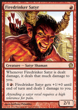 Flammenschlürfender Satyr THS-122 Rare Excellent Deutsch