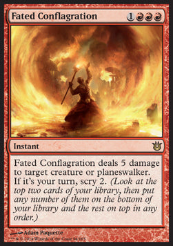 Fated Conflagration BNG-94 Rare Excellent Englisch
