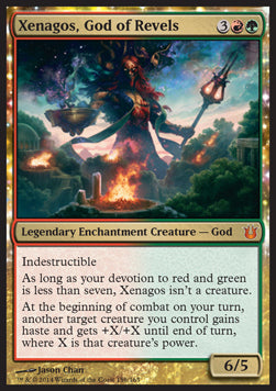 Xenagos, God of Revels BNG-156 Mythic Good Englisch