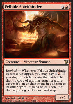 Felhide Spiritbinder BNG-96 Rare Excellent Englisch