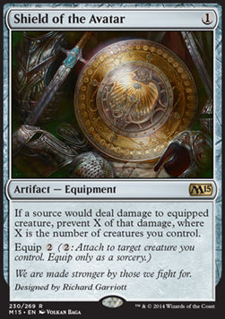 Shield of the Avatar M15-230 Rare Good Englisch