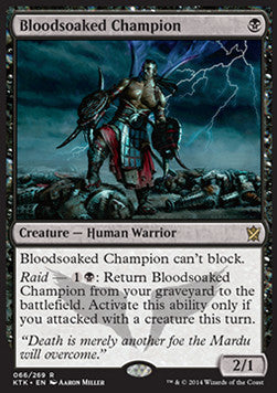 Bloodsoaked Champion KTK-66 Rare Near Mint Englisch