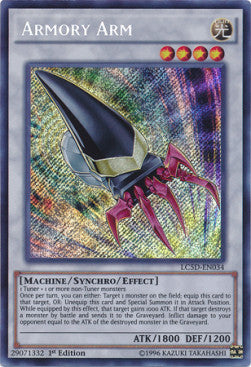 Armory Arm LC5D-034 Secret Rare Excellent Englisch 1. Auflage