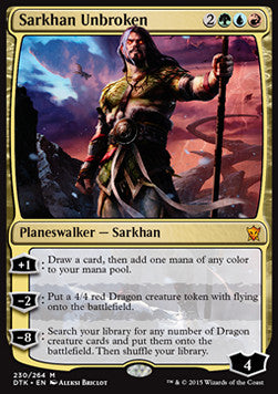 Sarkhan Unbroken DTK-230  Good Englisch