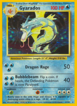 Garados BS-6 Holo Rare PL Deutsch
