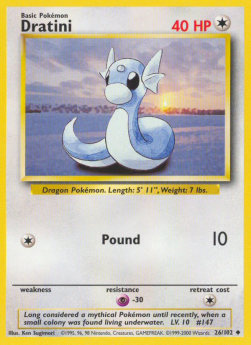 Dratini BS-26 Uncommon Good Englisch