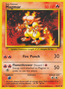 Magmar BS-36 Uncommon Good Englisch