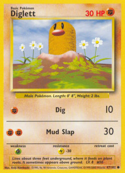 Diglett BS-47 Common Good Englisch