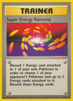 Super Energie-Absauger BS-79 Rare Light Played Deutsch