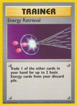 Energie-Zugewinn BS-81 Uncommon Light Played Deutsch