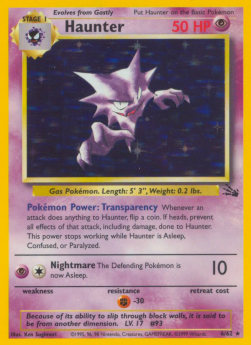 Haunter FO-6 Holo Rare Good Englisch