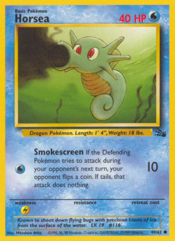 Horsea FO-49 Common Excellent Englisch