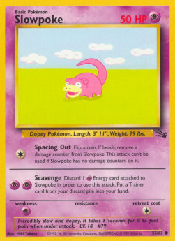 Slowpoke FO-55 Common Excellent Englisch