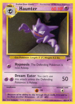 Haunter B2-43 Uncommon Near Mint Englisch