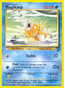 Magikarp B2-50 Uncommon Near Mint Englisch