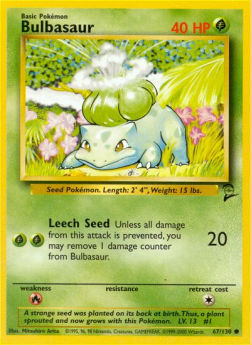 Bulbasaur B2-67 Common Near Mint Englisch