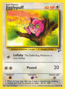 Jigglypuff B2-77 Common Near Mint Englisch