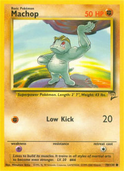 Machop B2-78 Common Near Mint Englisch