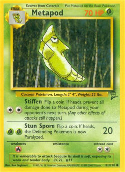Metapod B2-81 Common Near Mint Englisch