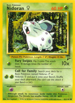 Nidoran ♀ B2-82 Common Near Mint Englisch