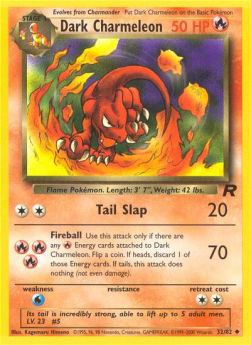 Dark Charmeleon TR-32 Uncommon Good Englisch