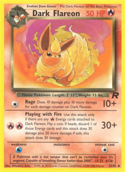 Dunkles Flamara TR-35 Uncommon Light Played Deutsch