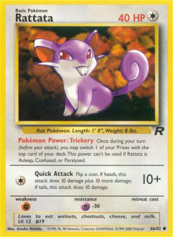 Rattata TR-66 Common Excellent Englisch