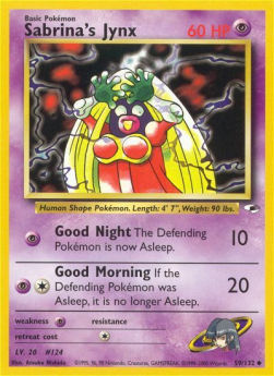 Sabrina's Jynx GH-59 Uncommon Excellent Englisch