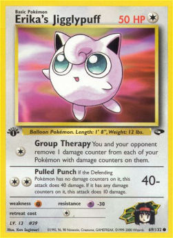 Erika's Jigglypuff GC-69 Common Light Played Englisch