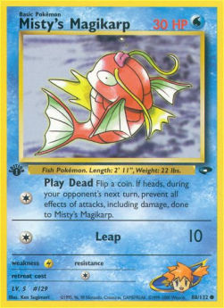 Misty's Magikarp GC-88 Common Near Mint Englisch
