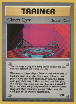Chaos Gym GC-102 Rare Excellent Englisch