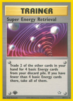 Super-Energiezurückgewinnung NG-89 Rare Light Played Deutsch