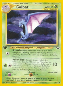 Golbat NR-29 Uncommon Good Deutsch