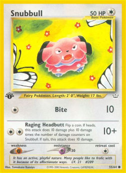Snubbull NR-55 Common Played Englisch