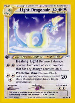 Light Dragonair NDE-22 Rare Excellent Englisch