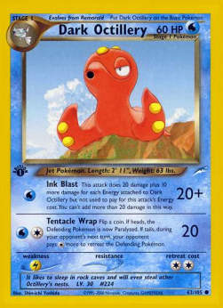 Dunkles Octillery NDE-62 Common Poor Deutsch