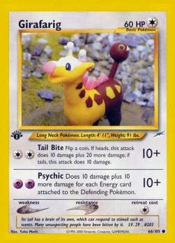 Girafarig NDE-66 Common Excellent Englisch