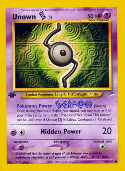 Unown [S] NDE-87 Common Good Englisch
