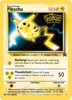 Pikachu WP-4 Promo Poor Englisch